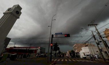 Ciclone bomba pode causar chuva de 200 mm e ventos de 100 km/h em Mato Grosso do Sul