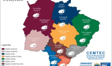 Prepare-se: quarta-feira terá temporais e rajadas de vento em MS
