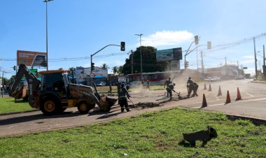 Com trégua no temporal, Campo Grande retoma operação tapa-buraco nesta quinta-feira