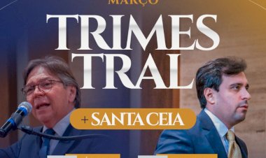 Assembleia de Deus realiza reunião trimestral com líderes e celebração da Santa Ceia em Campo Grande