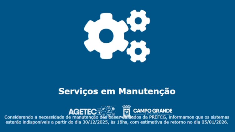 Em manutenção, site do IPTU de Campo Grande retorna na próxima segunda-feira