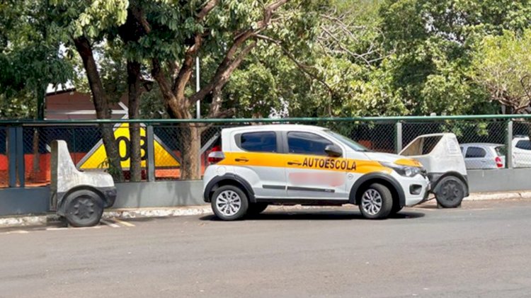 ‘Vilã’ das reprovações, baliza deixa de ser exigida na prova prática do Detran-MS