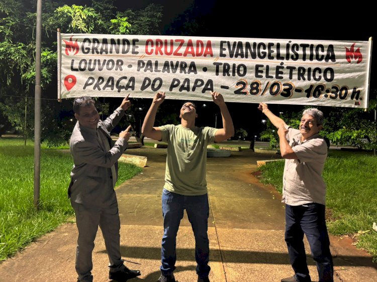 “Volta para casa, filho”: Grande Cruzada Evangelística acontece hoje e promete noite de fé, salvação e restauração