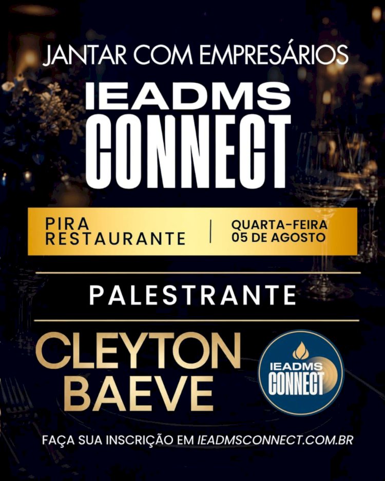 IEADMS CONNECT reúne empresários em Campo Grande para fortalecer networking, fé e negócios